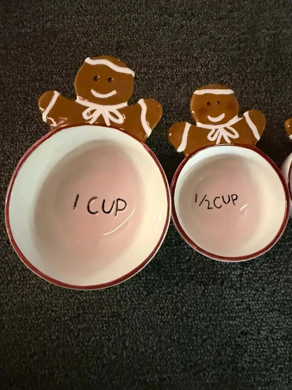 St. Nicholas Square Gingerbread Measuring Cups Set of 4